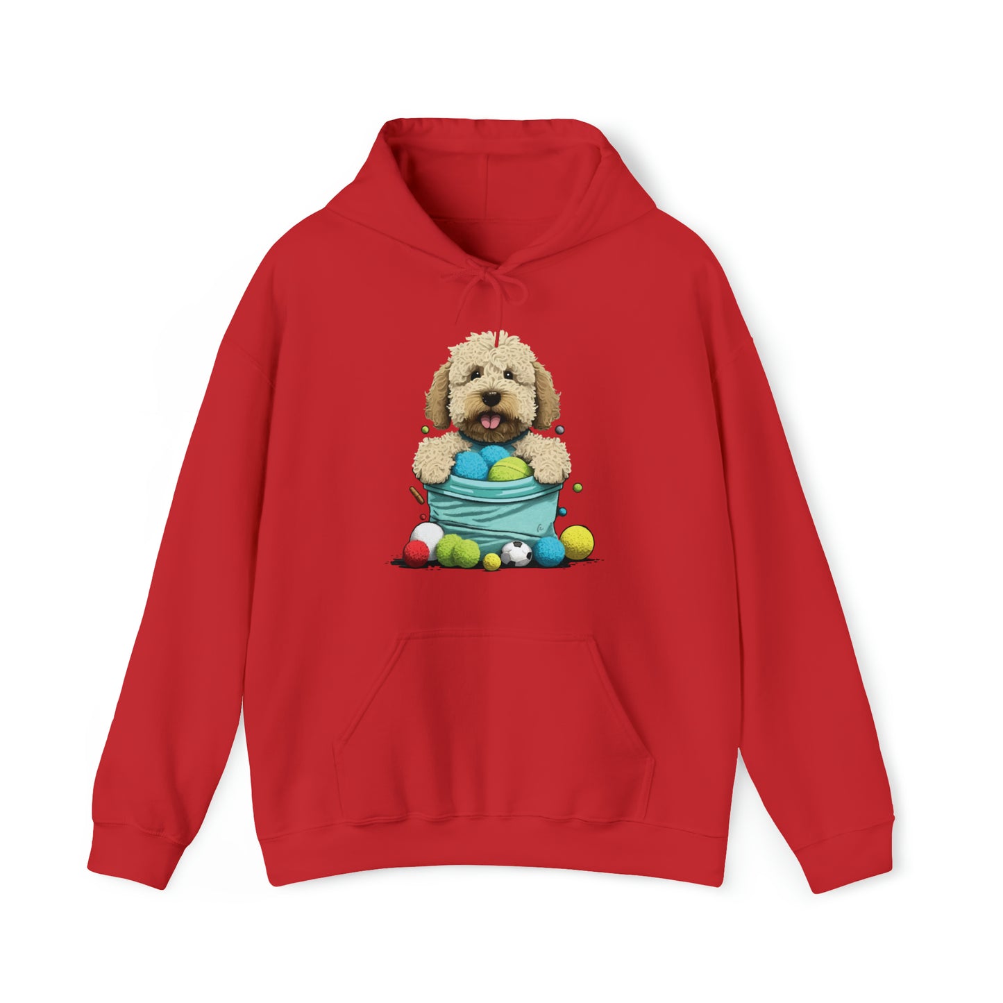 Puppy Love LAB: Where Labs Steal Hearts Unisex Heavy Blend⢠Hooded Sweatshirt