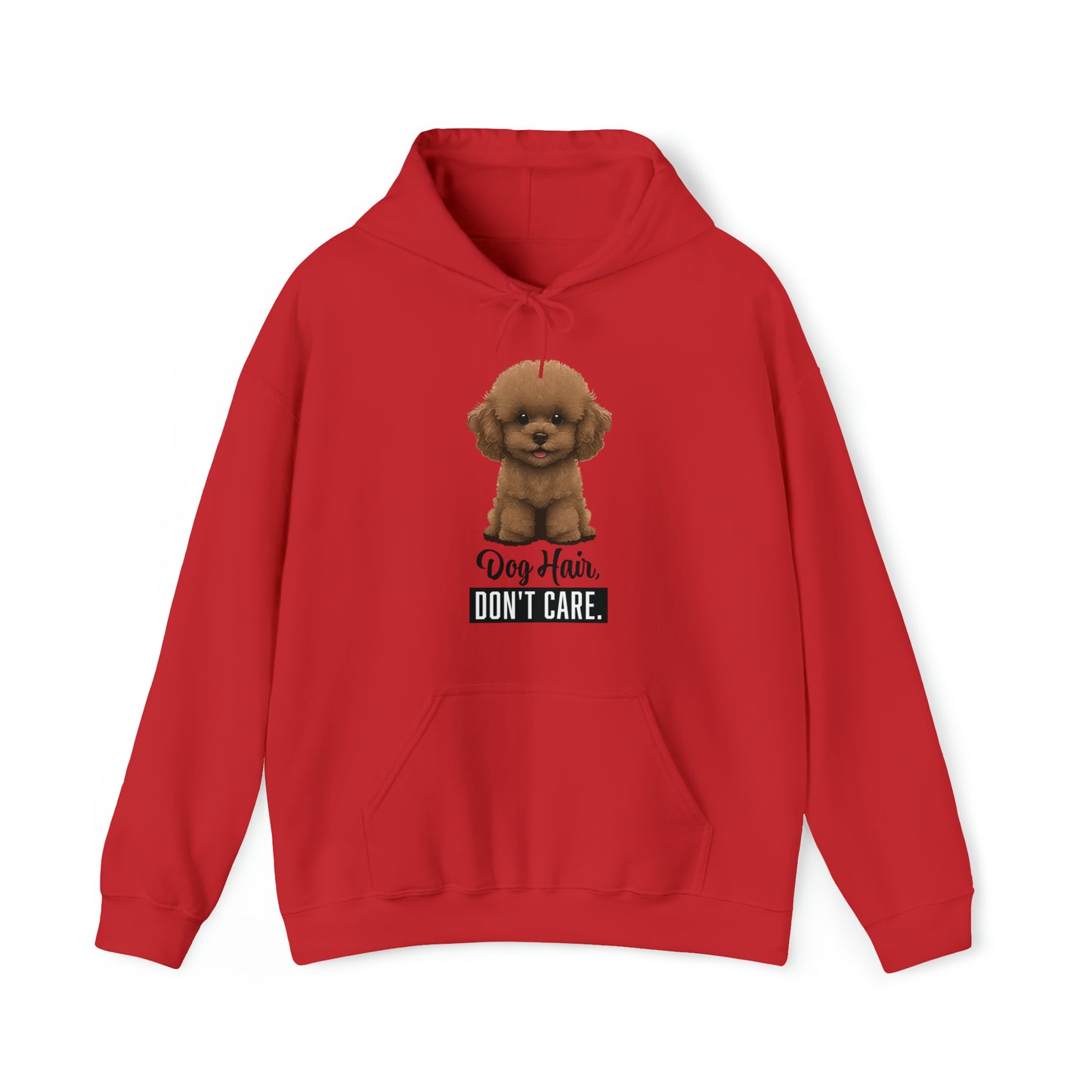 Dog Hair, Don't Care: Embrace the Fur - Heavy Blend™ Hooded Sweatshirt