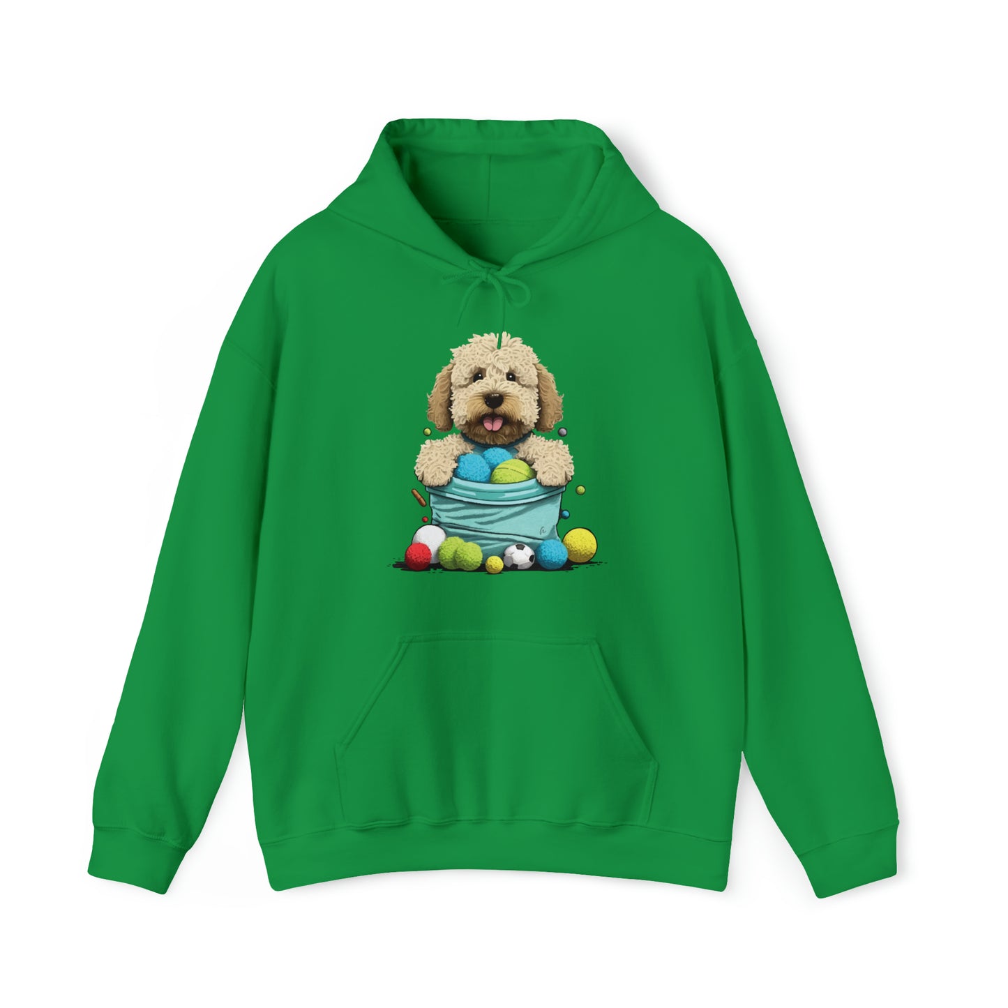Puppy Love LAB: Where Labs Steal Hearts Unisex Heavy Blend⢠Hooded Sweatshirt