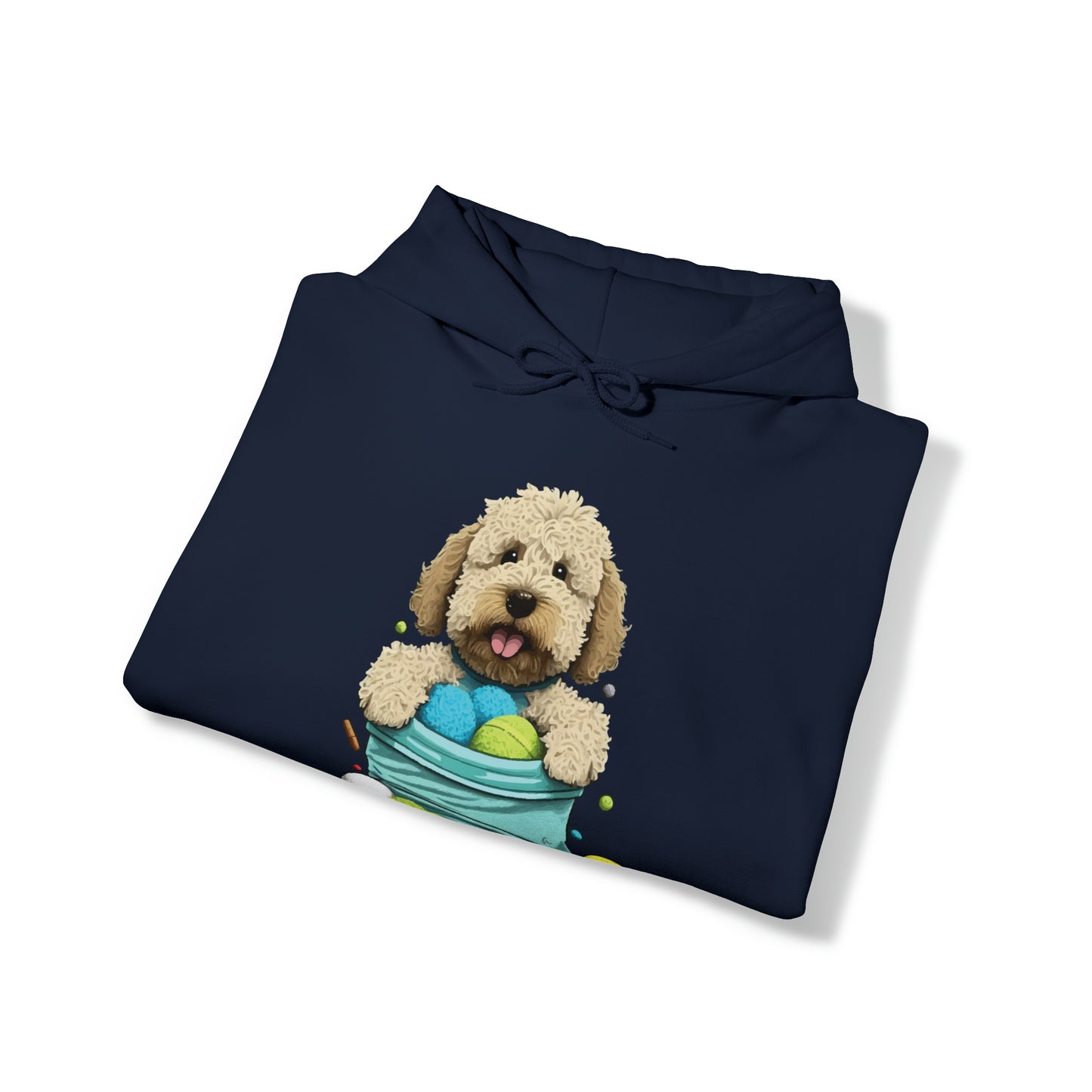 Puppy Love LAB: Where Labs Steal Hearts Unisex Heavy Blend⢠Hooded Sweatshirt