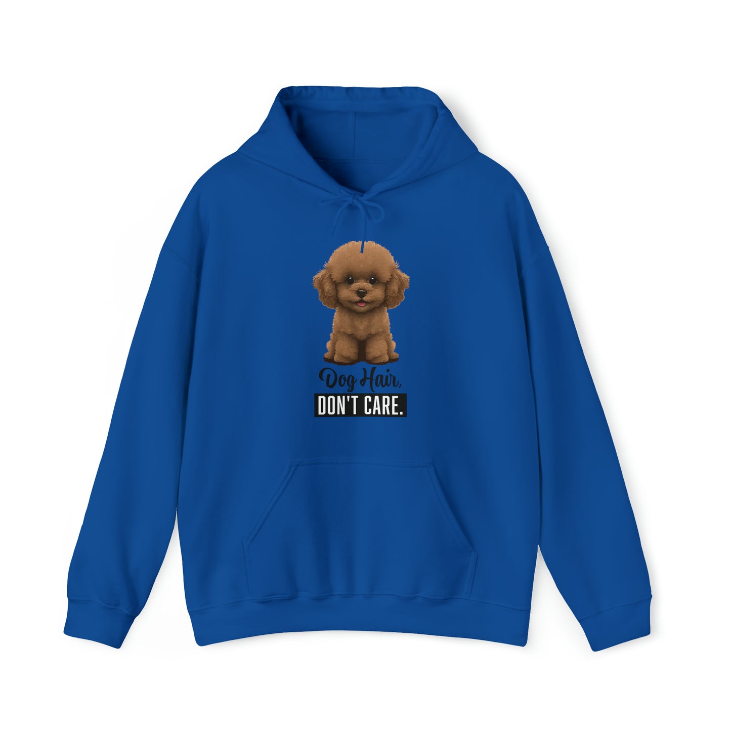 Dog Hair, Don't Care: Embrace the Fur - Heavy Blend™ Hooded Sweatshirt