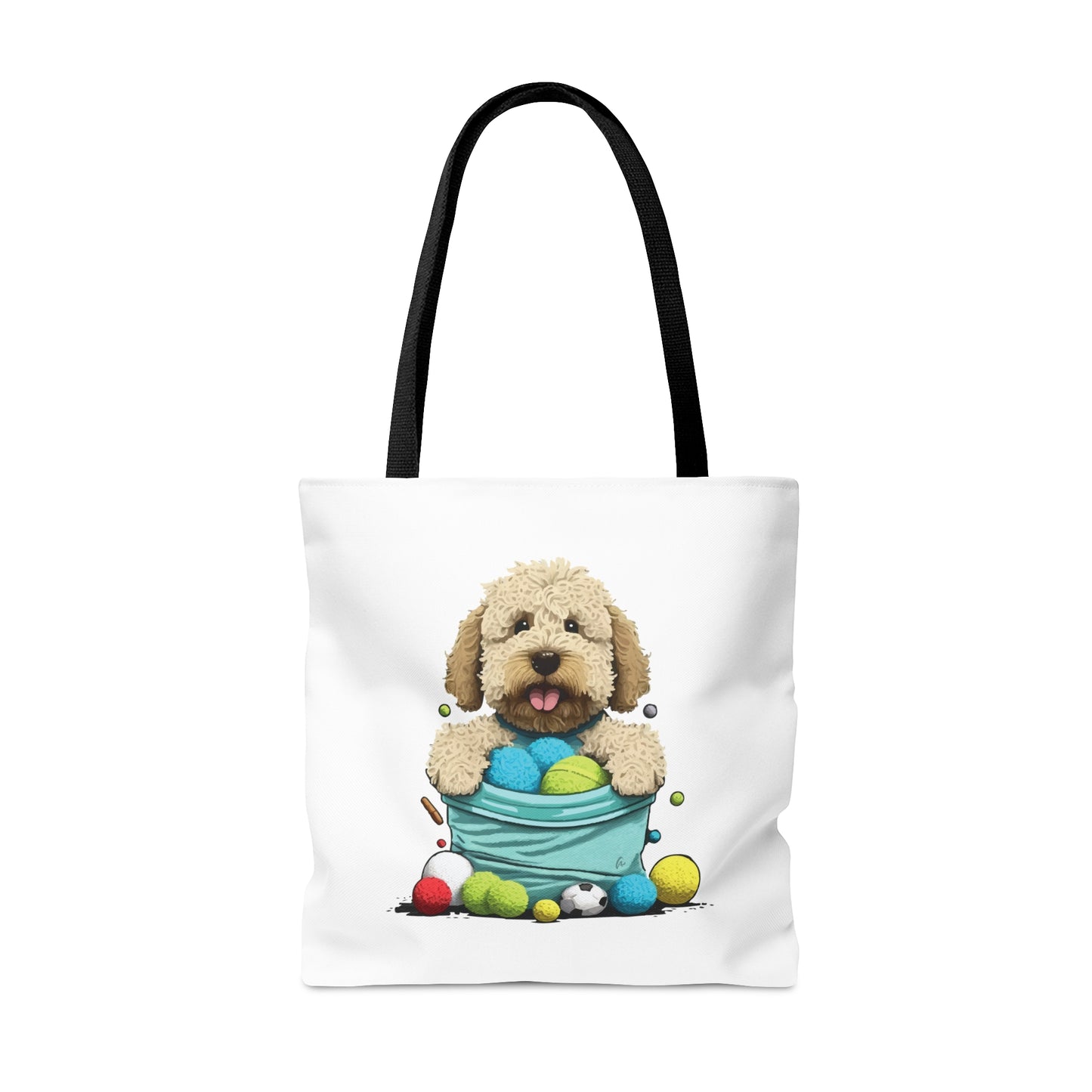 Labradoodle Puppy Tote Bag (AOP)