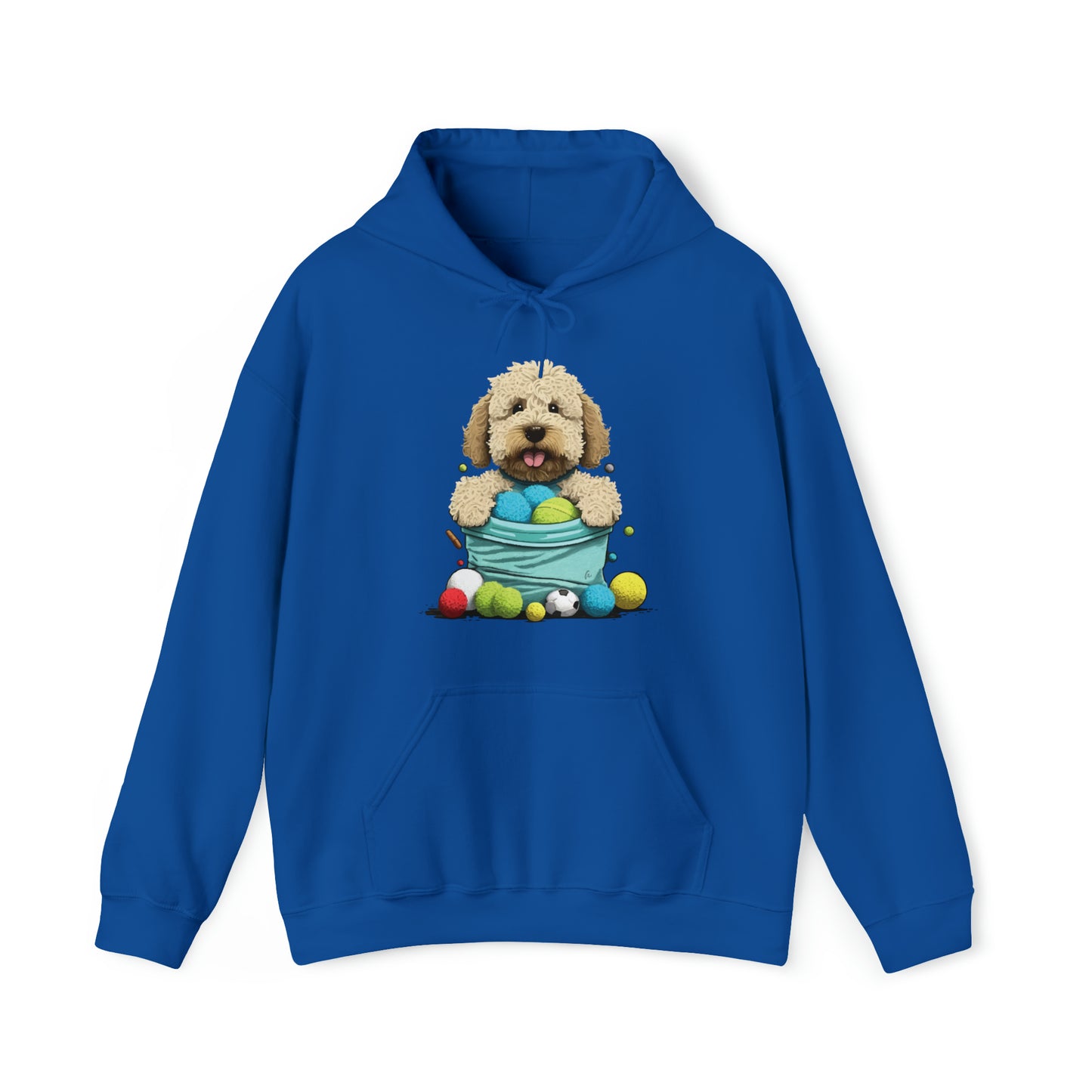 Puppy Love LAB: Where Labs Steal Hearts Unisex Heavy Blend⢠Hooded Sweatshirt