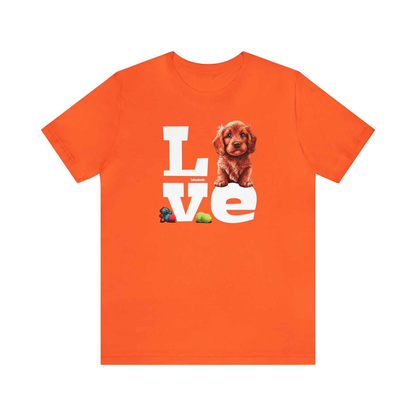 Labradoodle Love: Where Fluff Meets Affection Unisex T-Shirt, Great Gift for Dog Lovers, Present for Mum Dad and Love Ones