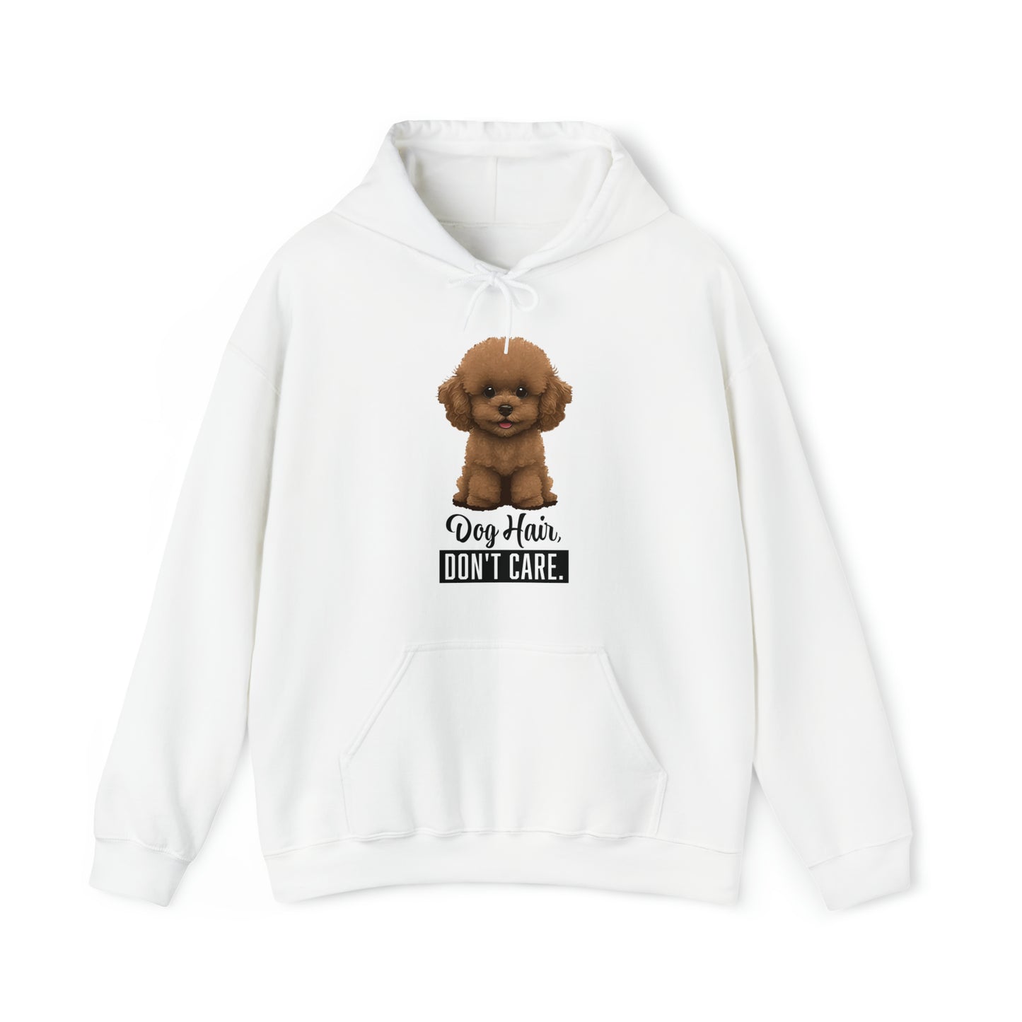 Dog Hair, Don't Care: Embrace the Fur - Heavy Blend™ Hooded Sweatshirt