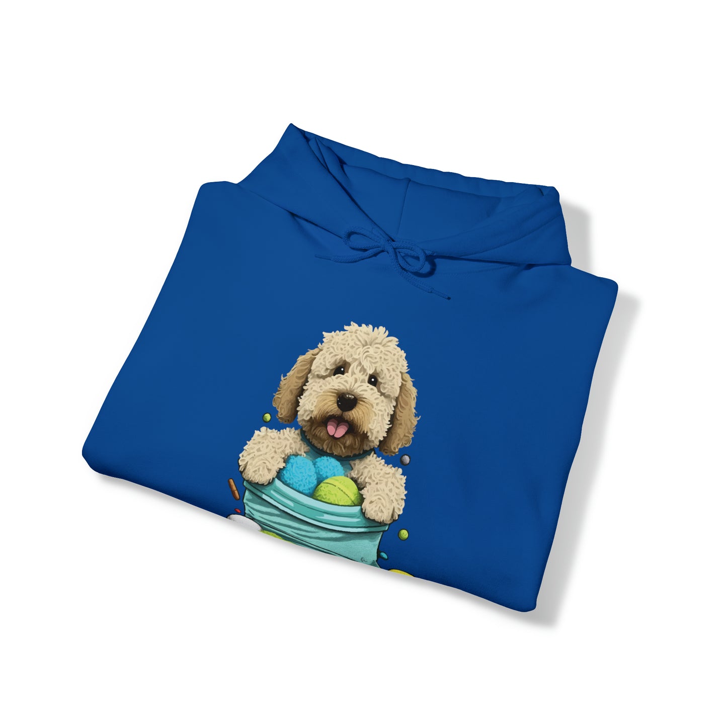 Puppy Love LAB: Where Labs Steal Hearts Unisex Heavy Blend⢠Hooded Sweatshirt