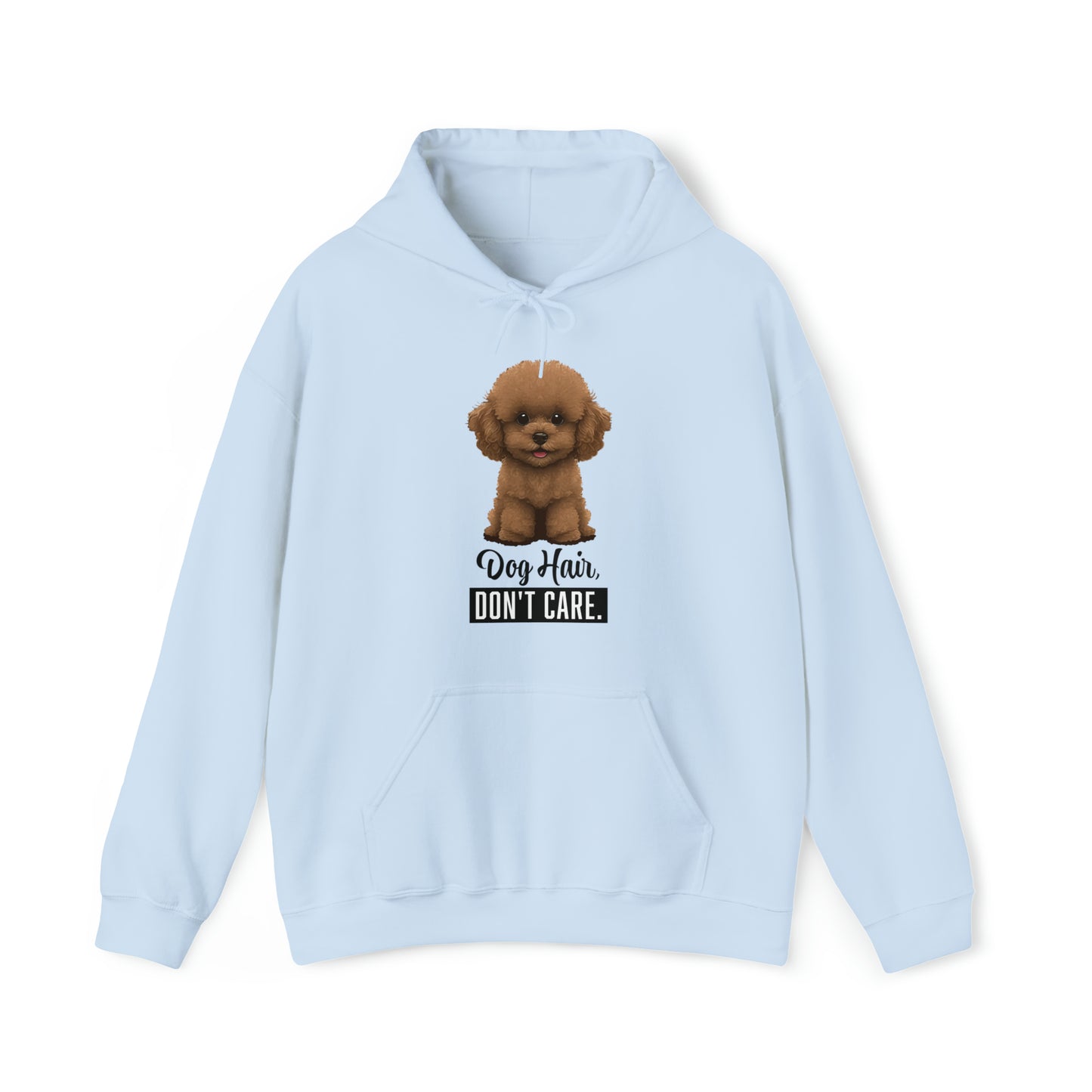 Dog Hair, Don't Care: Embrace the Fur - Heavy Blend™ Hooded Sweatshirt