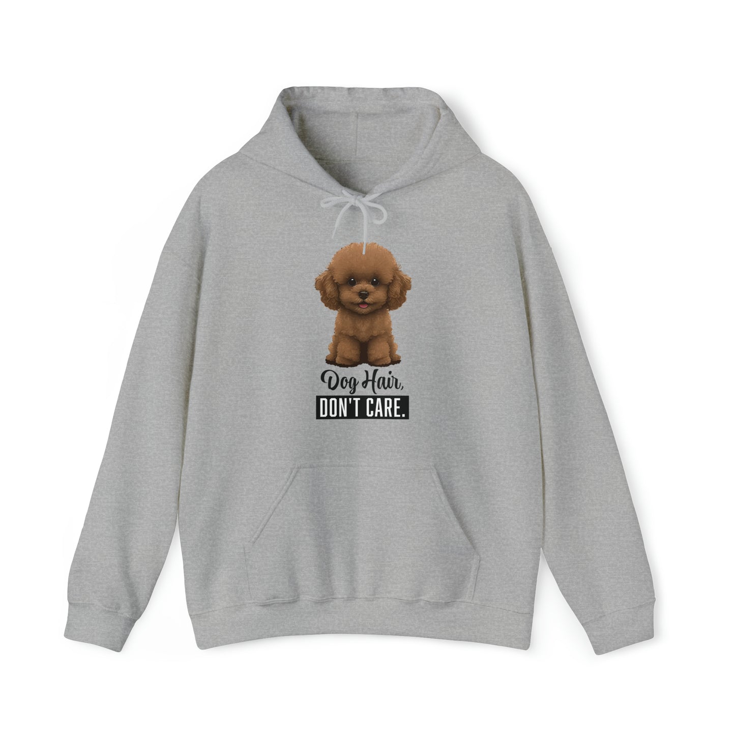Dog Hair, Don't Care: Embrace the Fur - Heavy Blend™ Hooded Sweatshirt