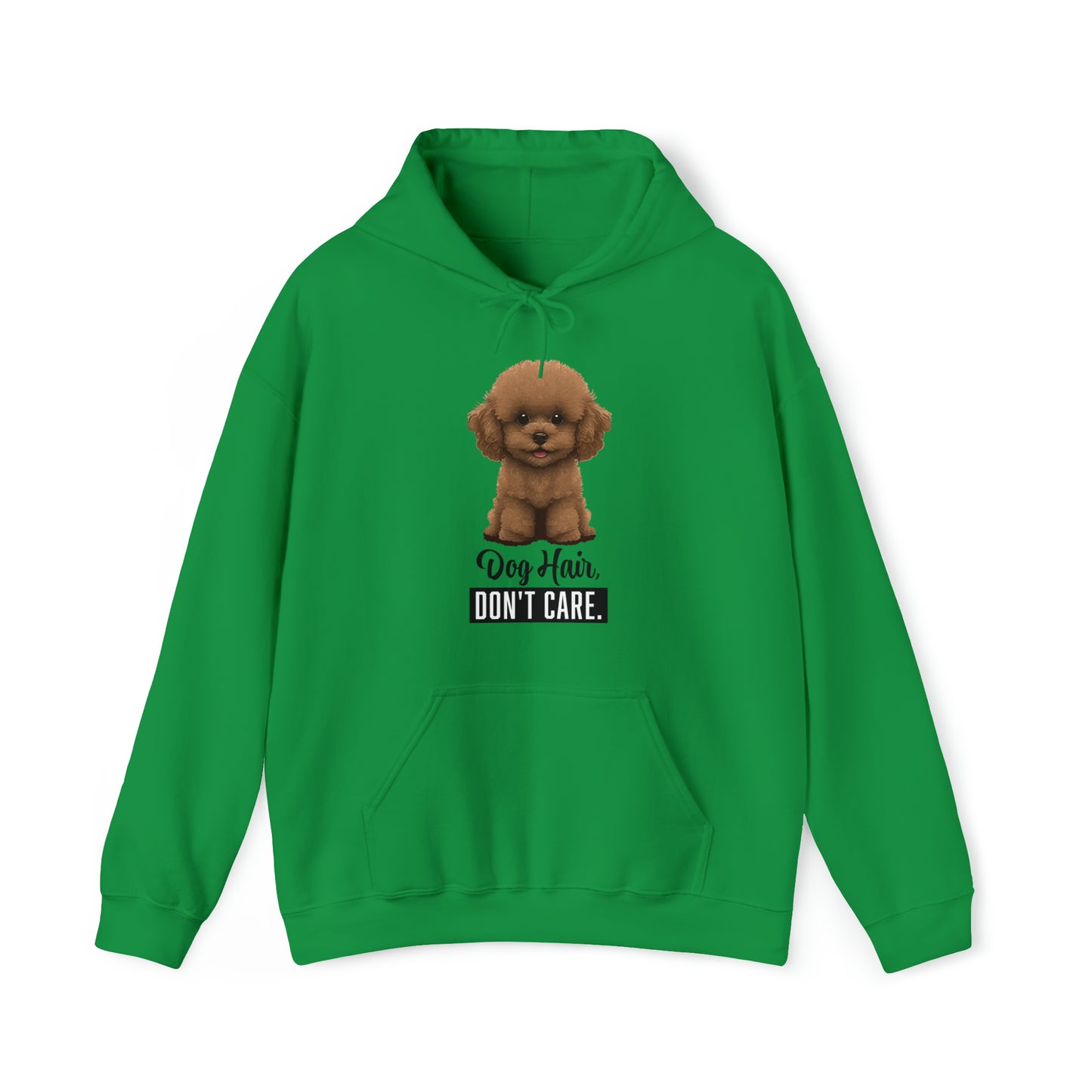 Dog Hair, Don't Care: Embrace the Fur - Heavy Blend™ Hooded Sweatshirt