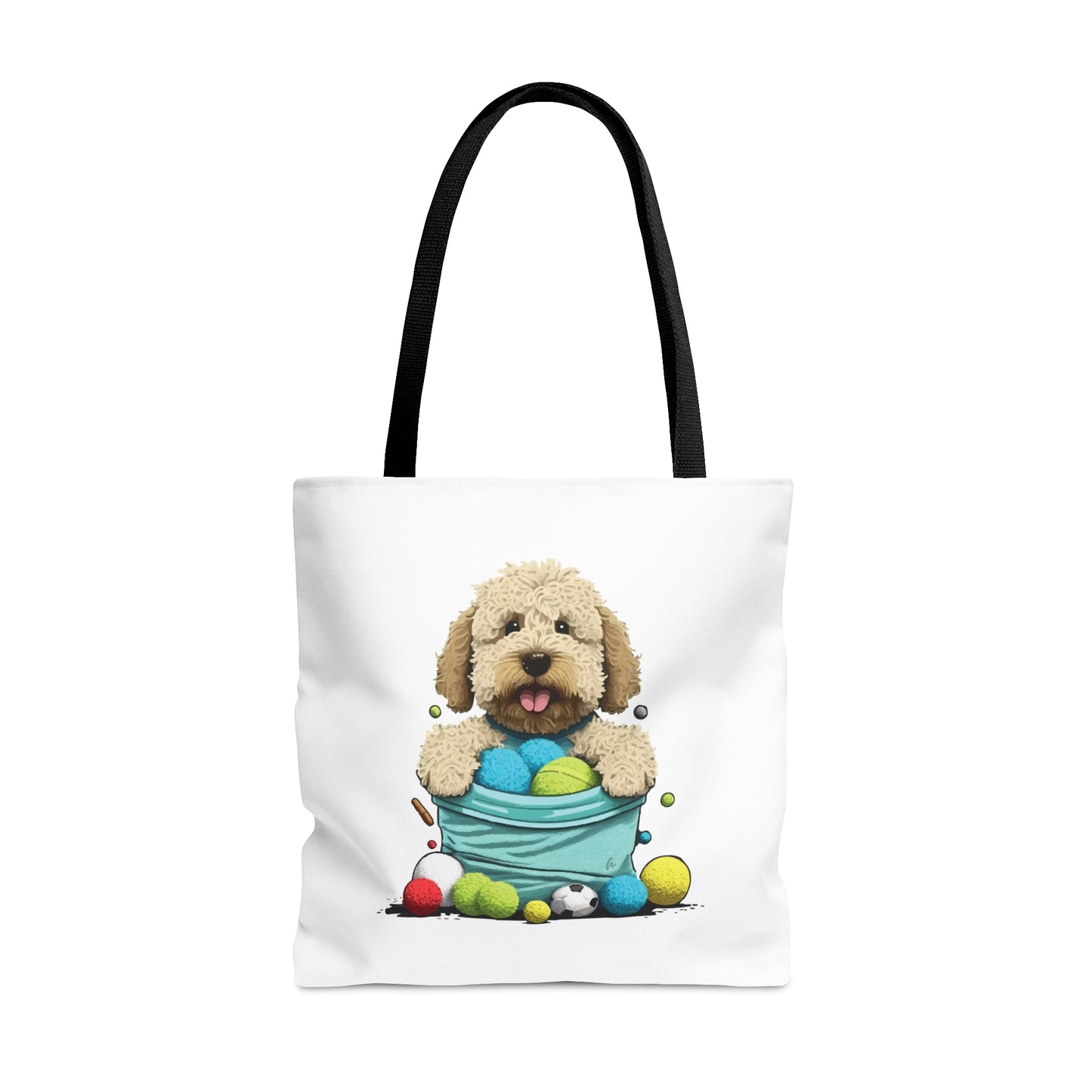 Labradoodle Puppy Tote Bag (AOP)