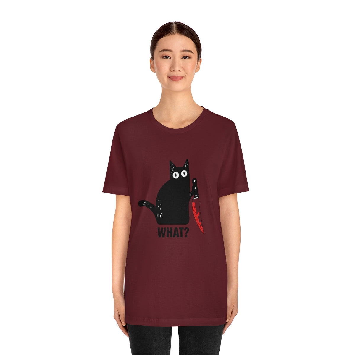 Unisex Cat WHAT? Tee