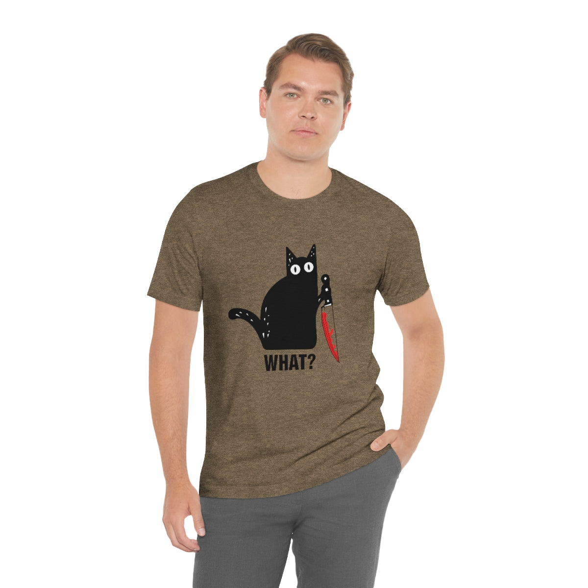 Unisex Cat WHAT? Tee