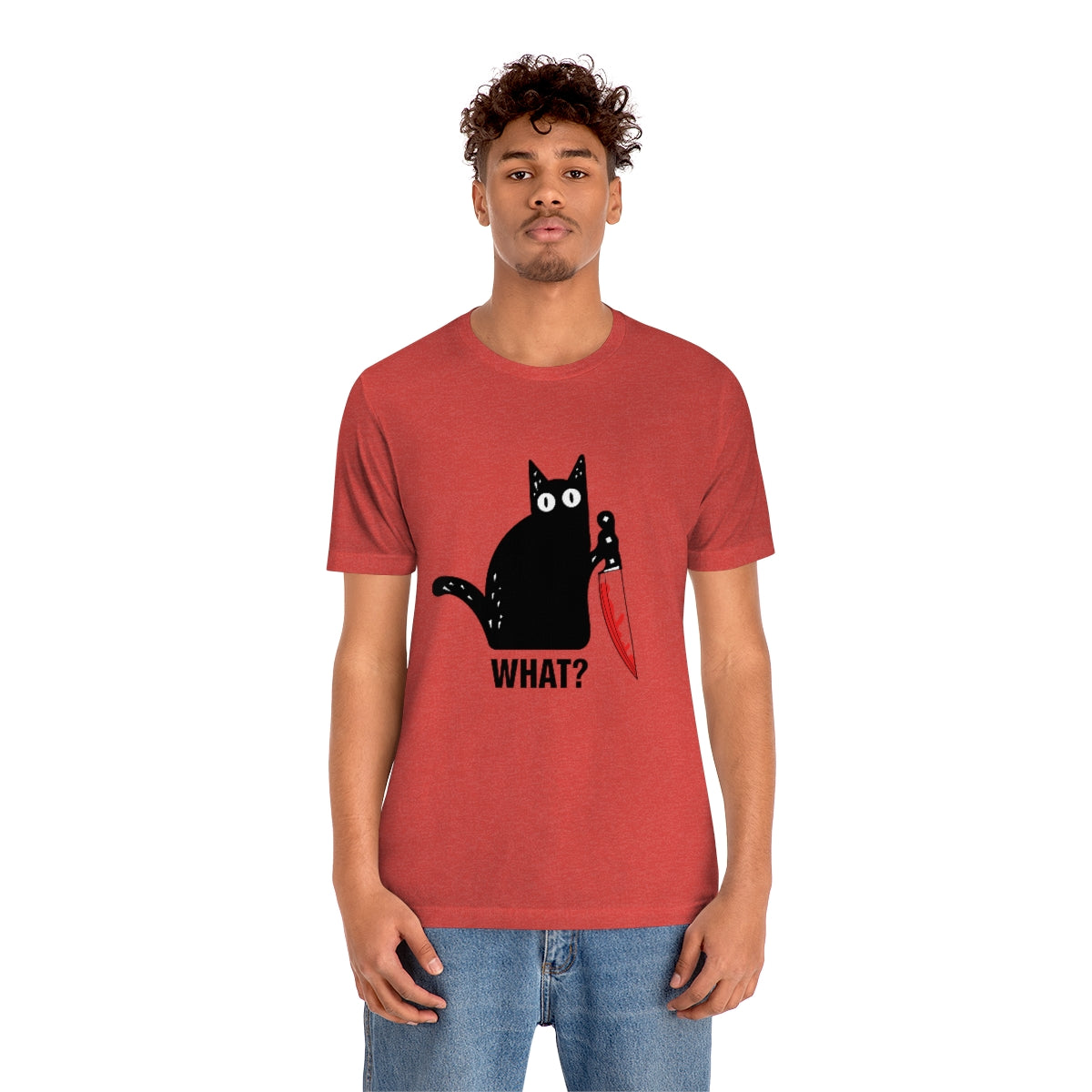 Unisex Cat WHAT? Tee