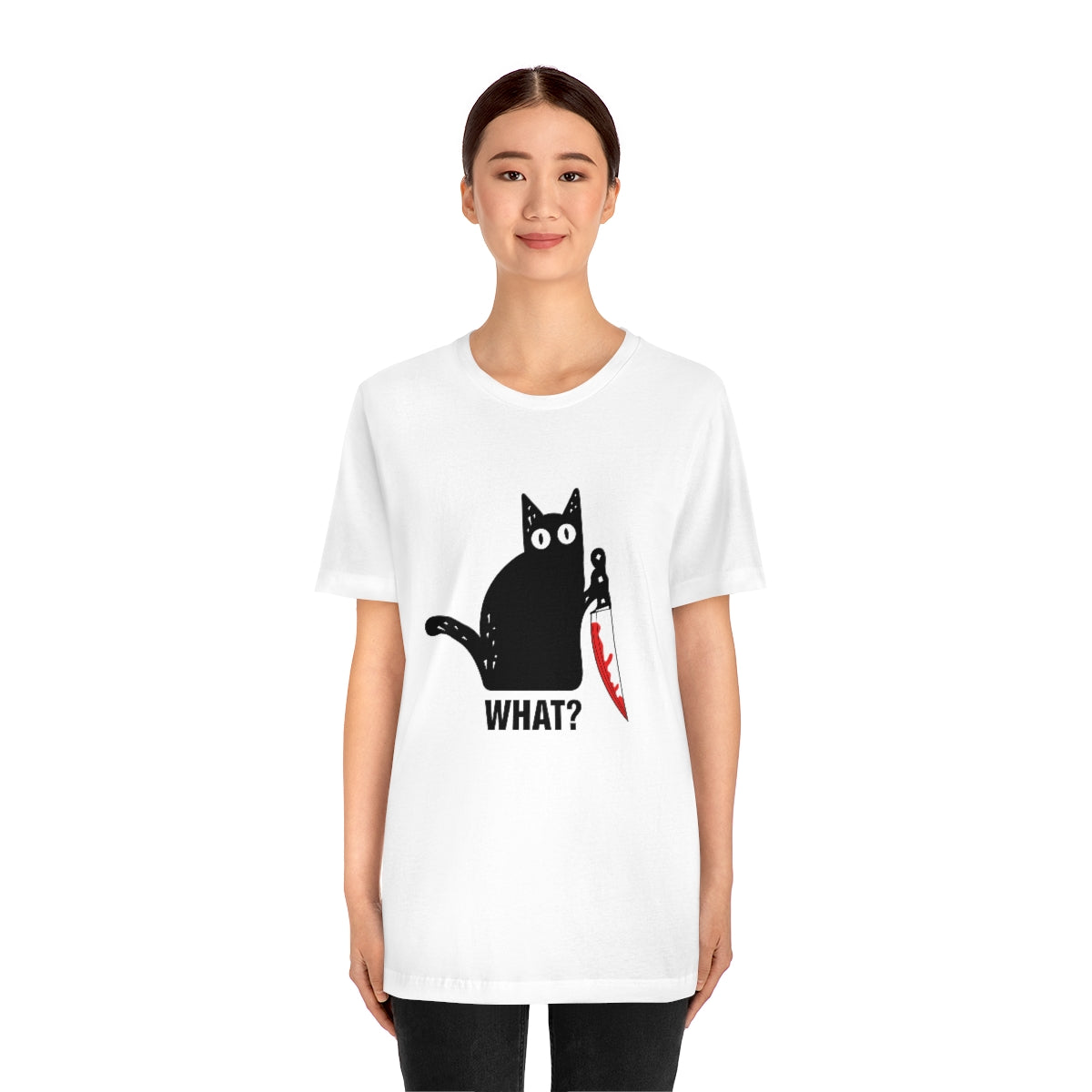 Unisex Cat WHAT? Tee