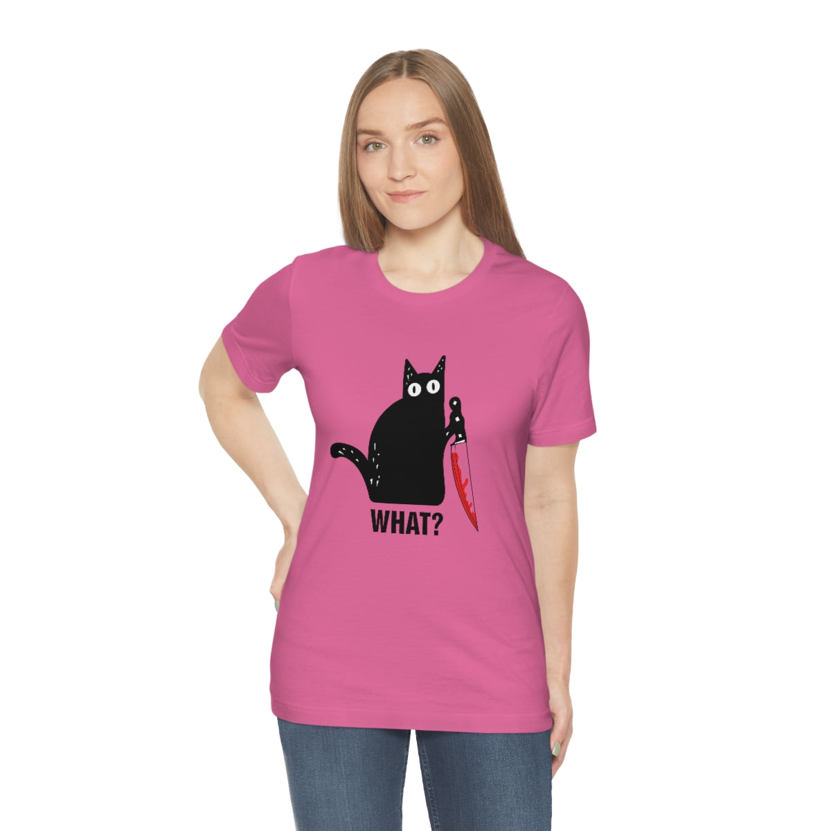 Unisex Cat WHAT? Tee