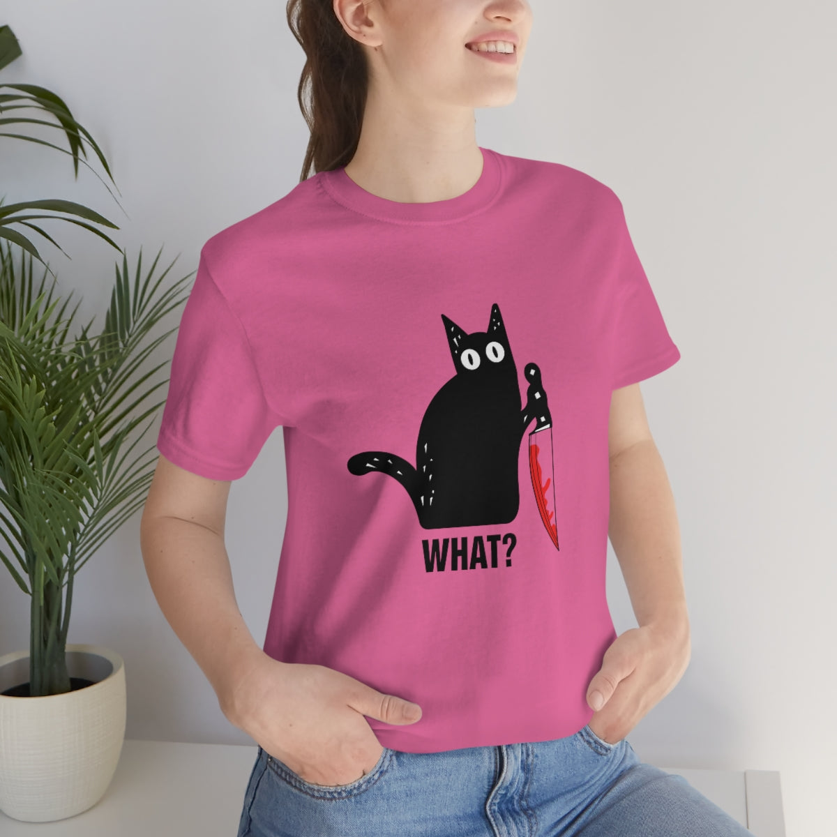 Unisex Cat WHAT? Tee