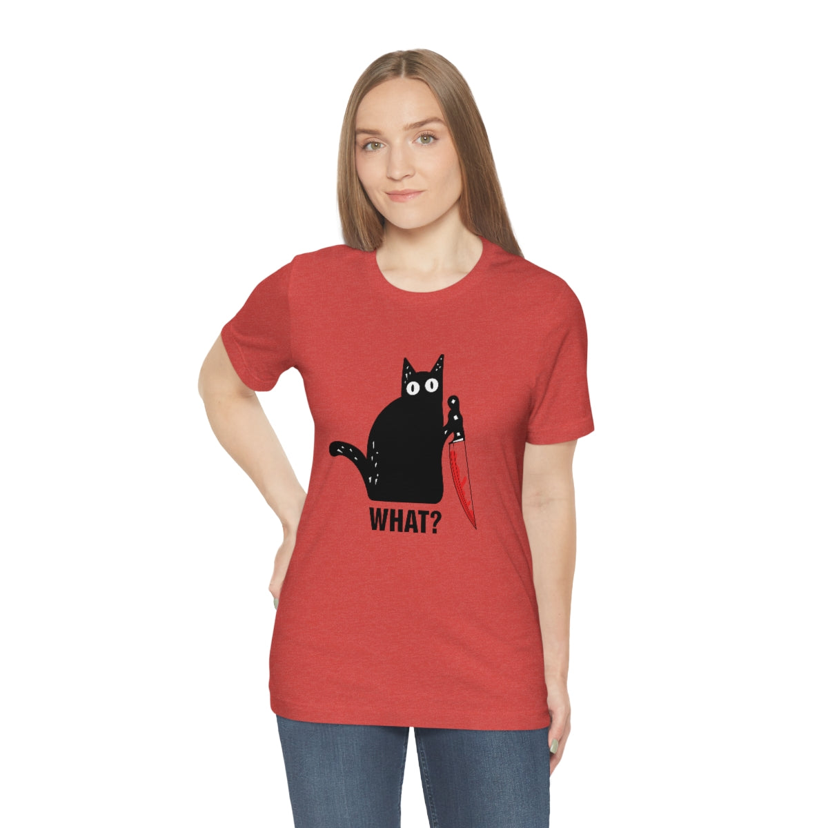Unisex Cat WHAT? Tee