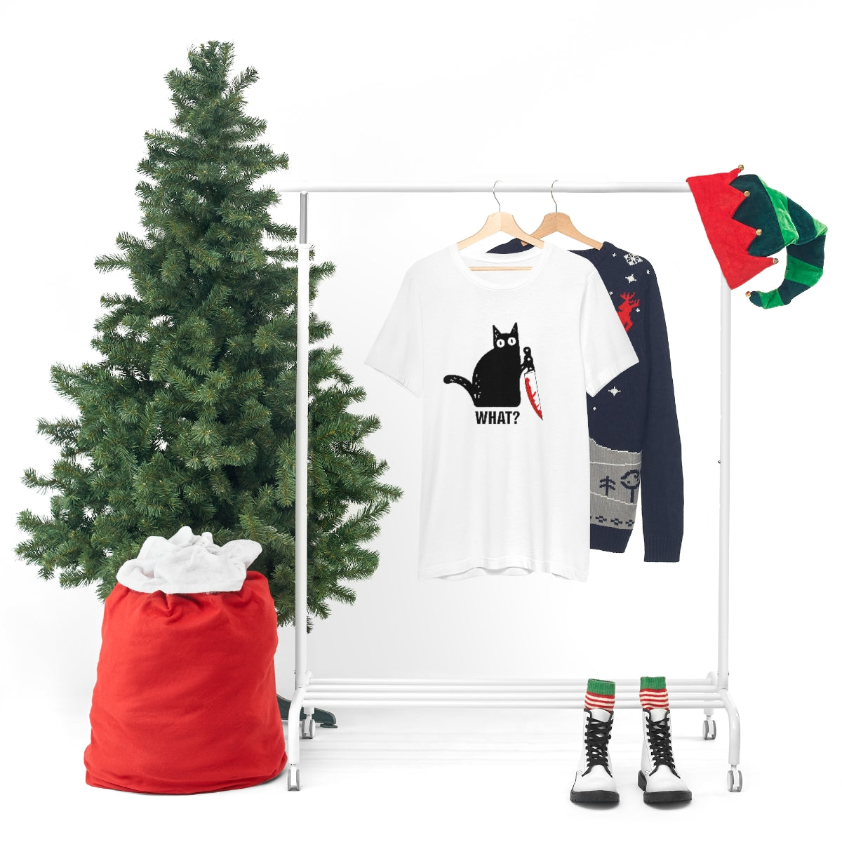 Unisex Cat WHAT? Tee