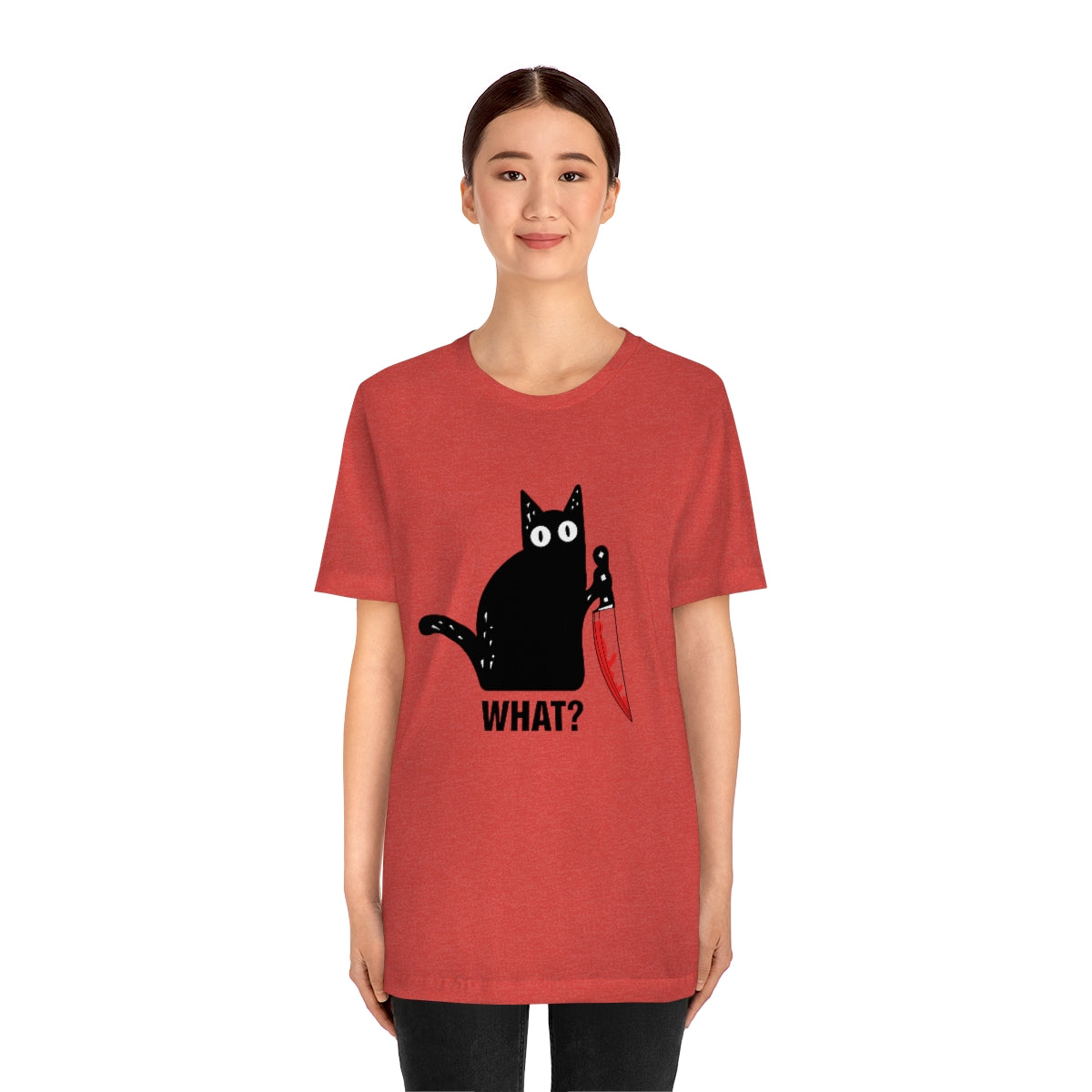 Unisex Cat WHAT? Tee