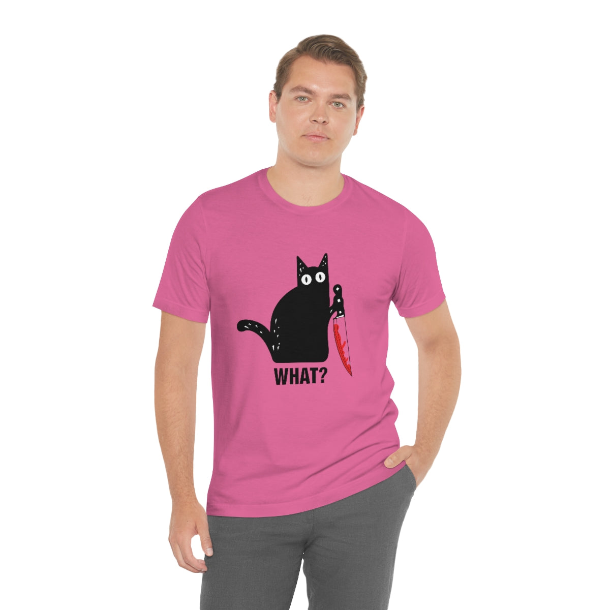 Unisex Cat WHAT? Tee