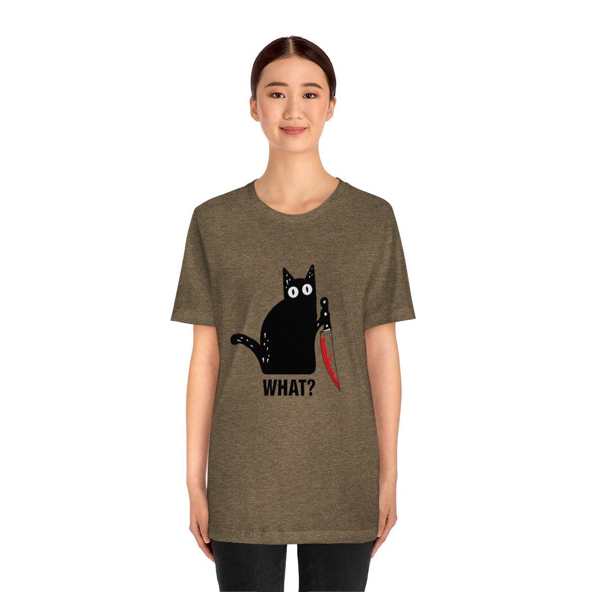 Unisex Cat WHAT? Tee