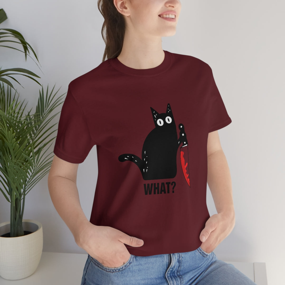 Unisex Cat WHAT? Tee