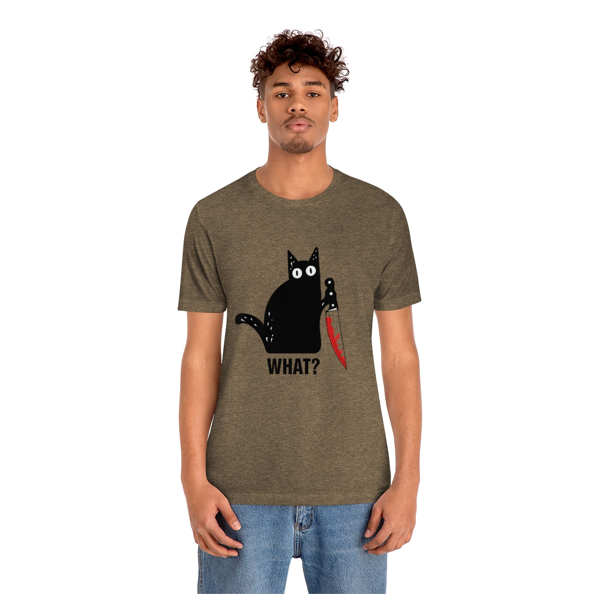 Unisex Cat WHAT? Tee