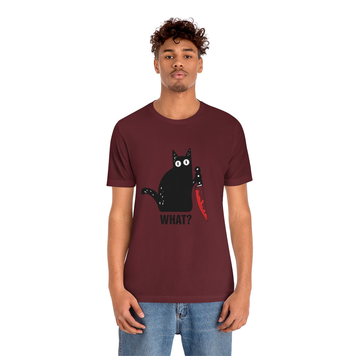 Unisex Cat WHAT? Tee