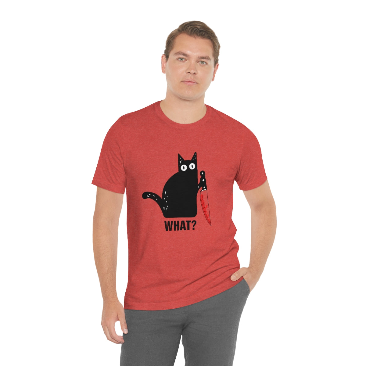 Unisex Cat WHAT? Tee