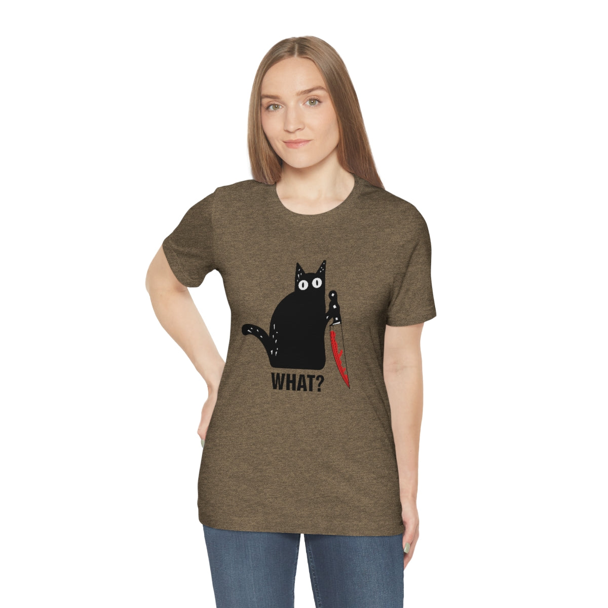 Unisex Cat WHAT? Tee
