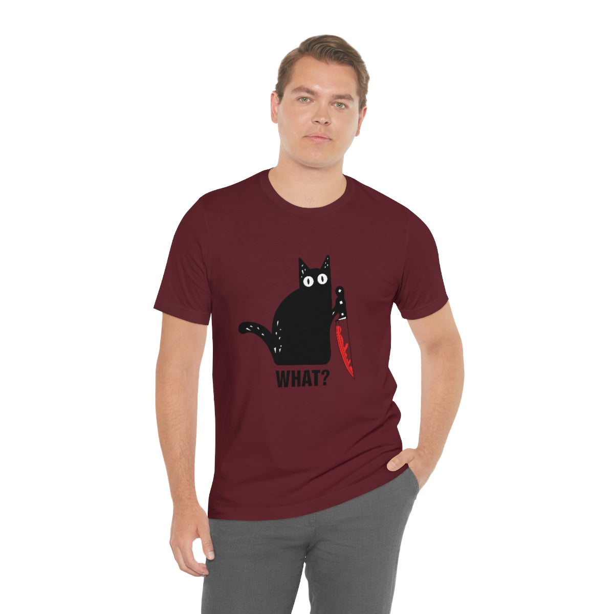 Unisex Cat WHAT? Tee