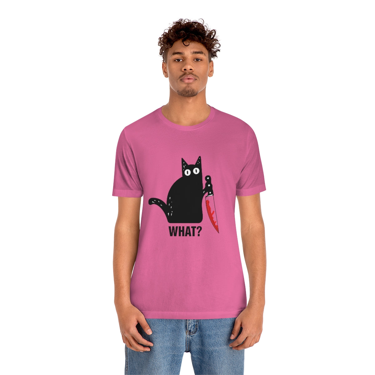 Unisex Cat WHAT? Tee