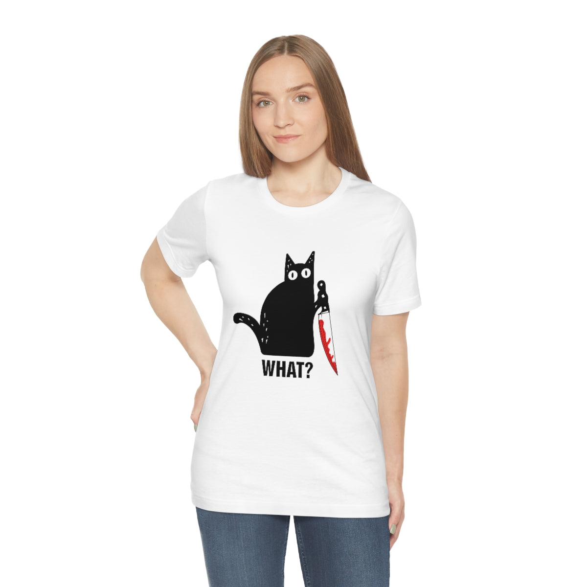 Unisex Cat WHAT? Tee