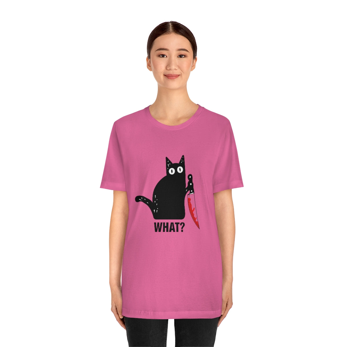 Unisex Cat WHAT? Tee