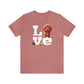 Labradoodle Love: Where Fluff Meets Affection Unisex T-Shirt, Great Gift for Dog Lovers, Present for Mum Dad and Love Ones