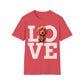Cute Labradoodle Graphic Tee Unisex - Perfect Gift for Dog Lovers, puppy love, present for mum dad and family Softstyle T-Shirt