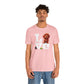Labradoodle Love: Where Fluff Meets Affection Unisex T-Shirt, Great Gift for Dog Lovers, Present for Mum Dad and Love Ones