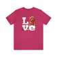 Labradoodle Love: Where Fluff Meets Affection Unisex T-Shirt, Great Gift for Dog Lovers, Present for Mum Dad and Love Ones