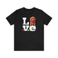 Labradoodle Love: Where Fluff Meets Affection Unisex T-Shirt, Great Gift for Dog Lovers, Present for Mum Dad and Love Ones