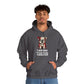 I Sit for Treats! (Bulldog) - Unisex Heavy Blend™ Hooded Sweatshirt